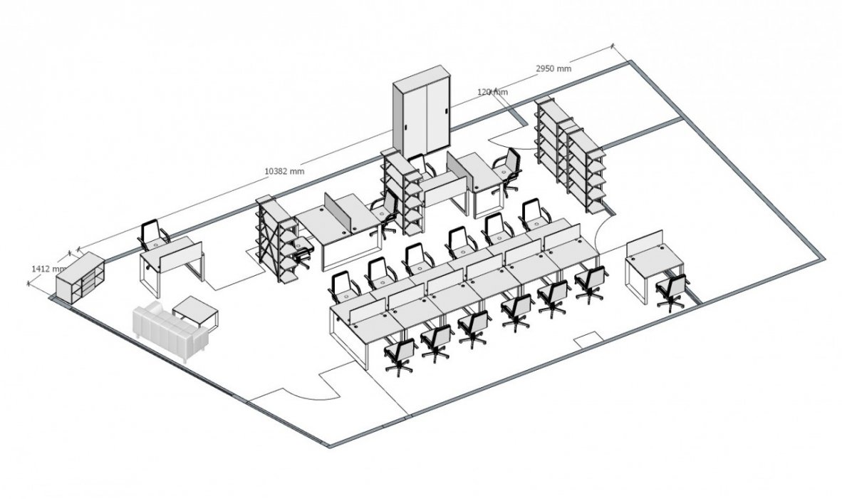 Кабинет руководителя &laquo;ONIX DIRECT&raquo; - вид 12